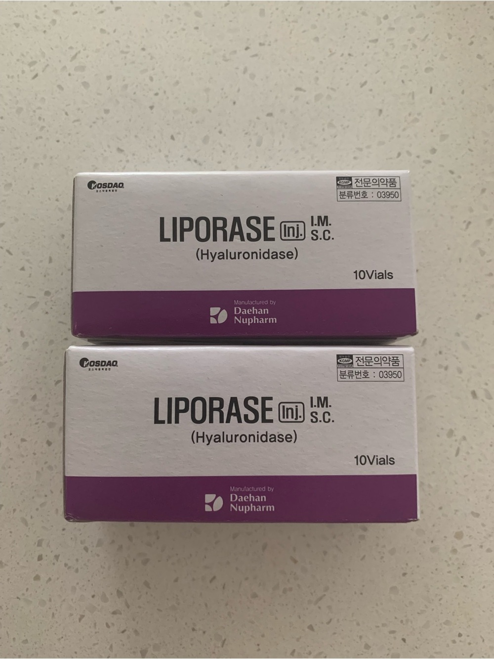 Liporase (Hyaluronidase) 10 Vials